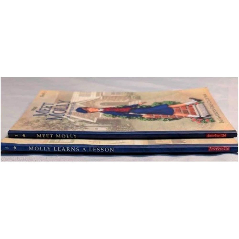 American Girls Collection~Books 1 & 2 Meet Molly/Molly Learns A Lesson/Softcover - Picture 4 of 10